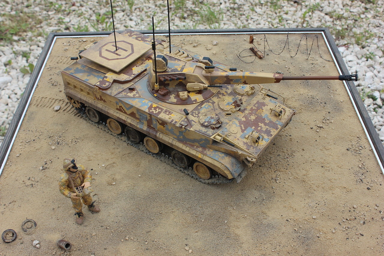 Модель БМП-3 — Каропка.ру — стендовые модели, военная миниатюра