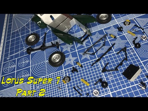 Lotus Super 7 1/24 Part 2 (ロータススーパー7 1/24その2)