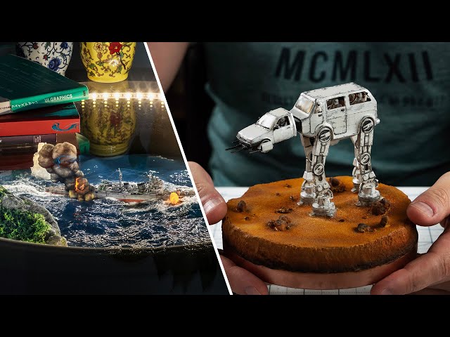 Стол для World of Warships // Скрестил Ладу и Шагоход AT-AT из Звездных Войн