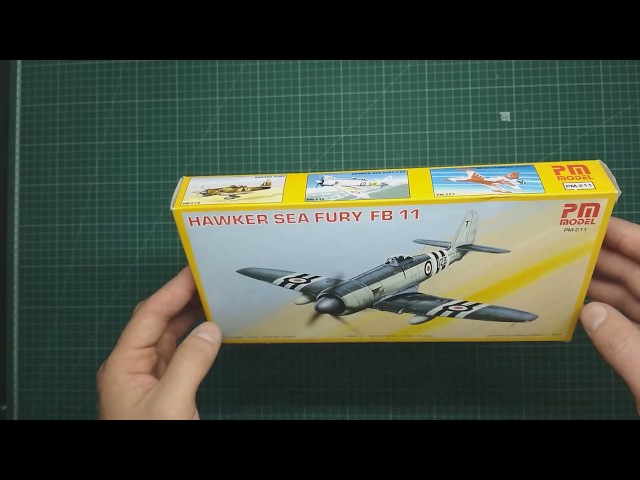 Обзор Hawker Sea Fury FB11 от PM-Model
