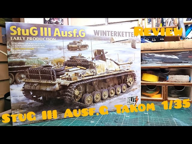 ОБЗОР StuG III Ausf.G Takom 1/35. Review. Штуг 3