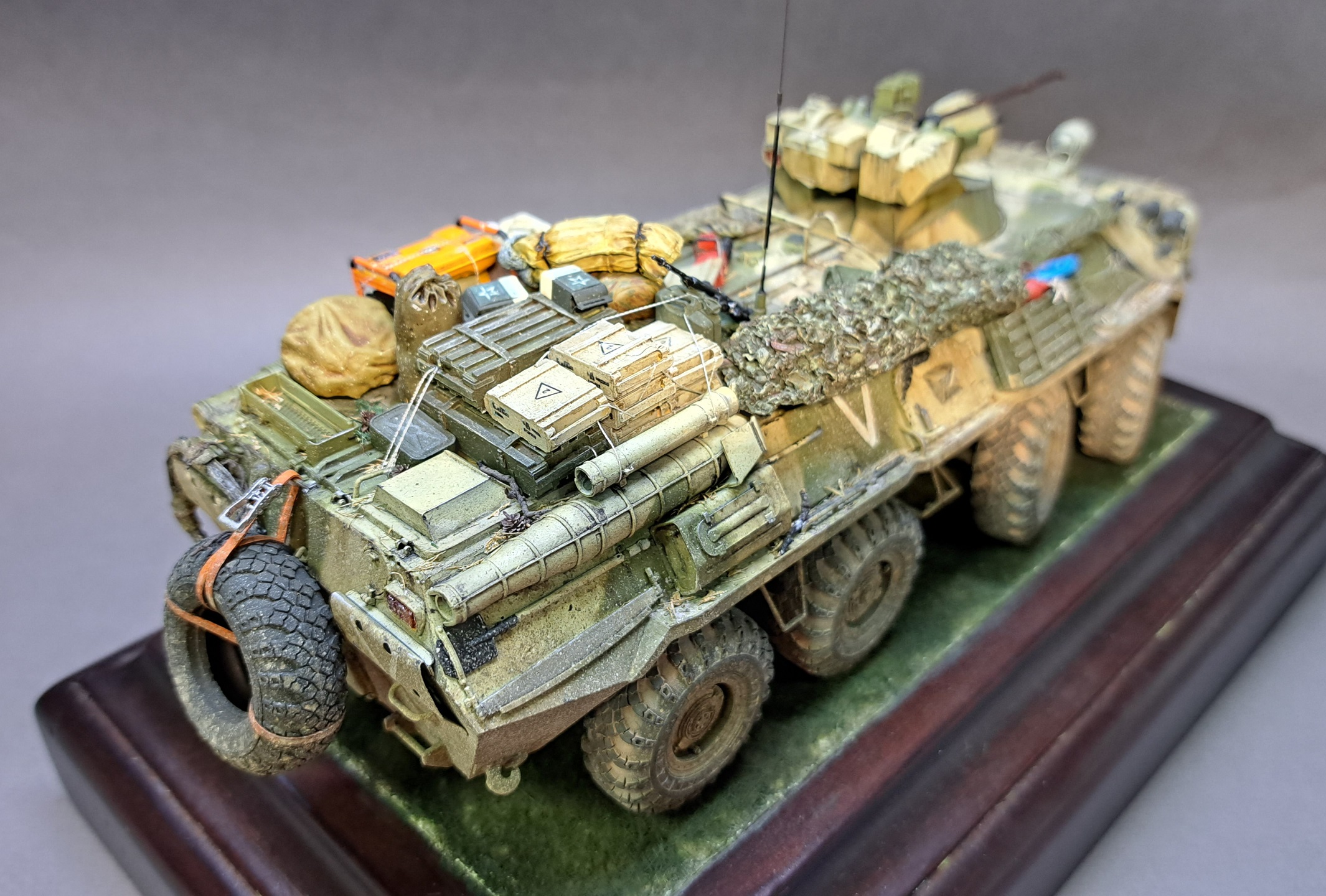 БТР-82А (Группировки V) Где то на СВО — Каропка.ру — стендовые модели ...