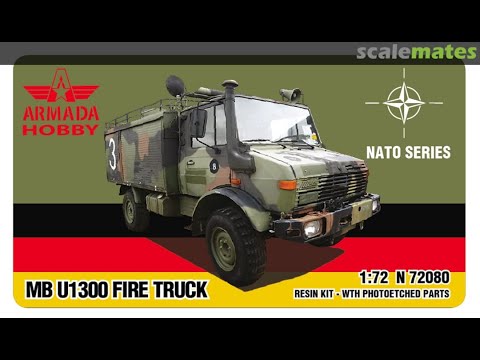 В мире моделизма выпуск 181 - Unimog U1300 Fire Truck
