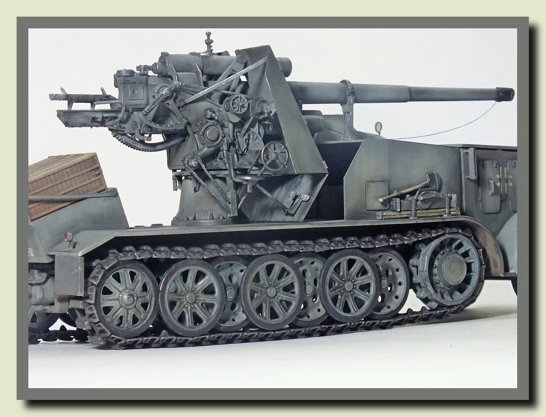 Maquette Trumpeter 1/35 – Flak 18 Selbstfahrlafette – Militaire Allemand – Occasion