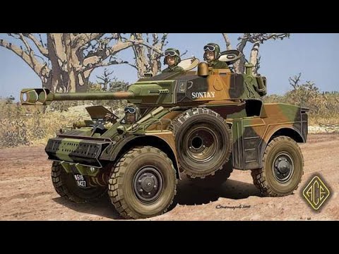 В мире моделизма выпуск 157 - Panhard AML-90