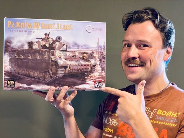 Обзор модели танка Pz.lV Ausf. J Late от Border Models