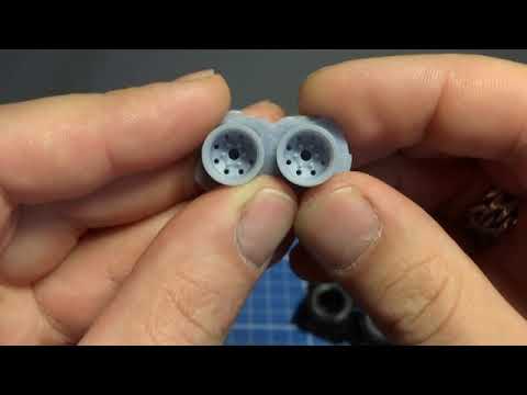 Обзор колес SuperSwamper TSL 35'х13 R15 в масштабе 1/35