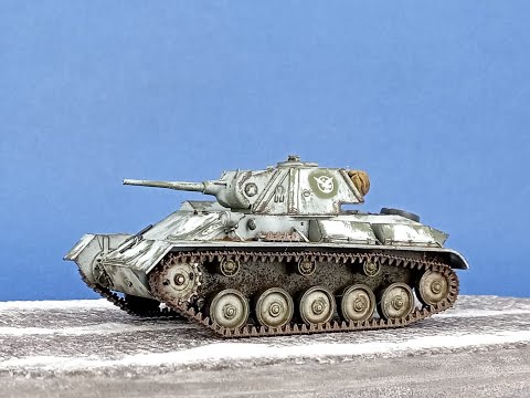 Советский лёгкий танк Т-70Б, Звезда 1:35.