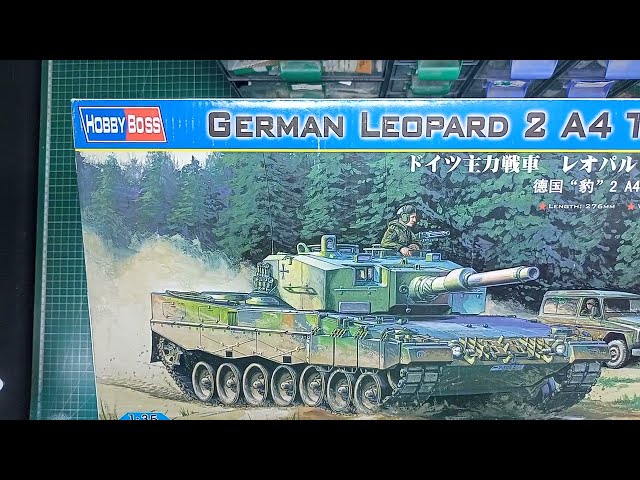 Обзор Leopard 2A4 от HobbyBoss