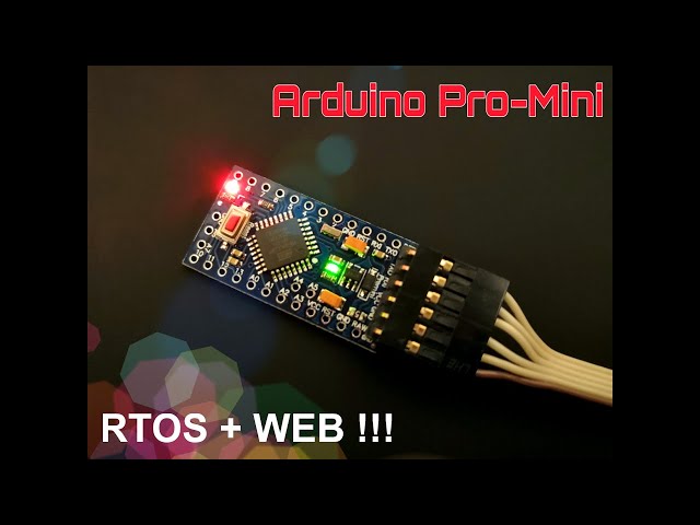 Arduino (выпуск 17): объединение операционной системы реального времени FreeRTOS и Web-интерфейса
