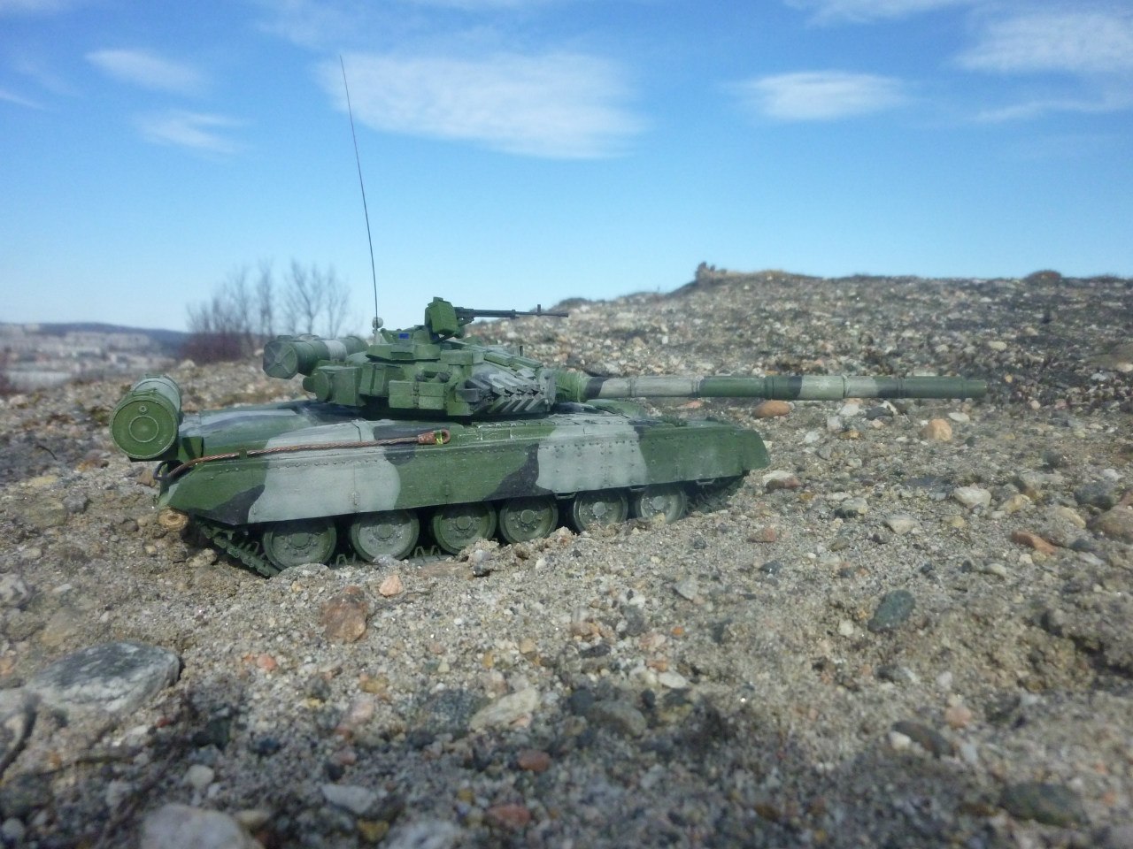 Т 80 БВ — Каропкару — стендовые модели военная миниатюра 3400