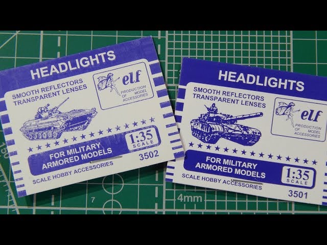 SCALE HOBBY ACCESSORIES HEADLIGHTS ELF Фары ELF 1:35.