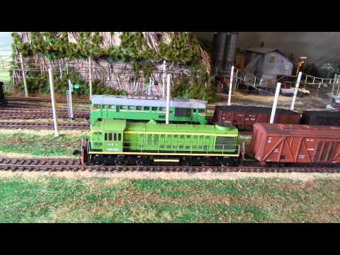 Один из вариантов управления аналоговым макетом.