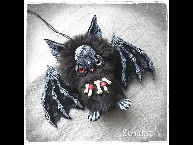 Летучая мышь Зомбат/Art doll ZombBat