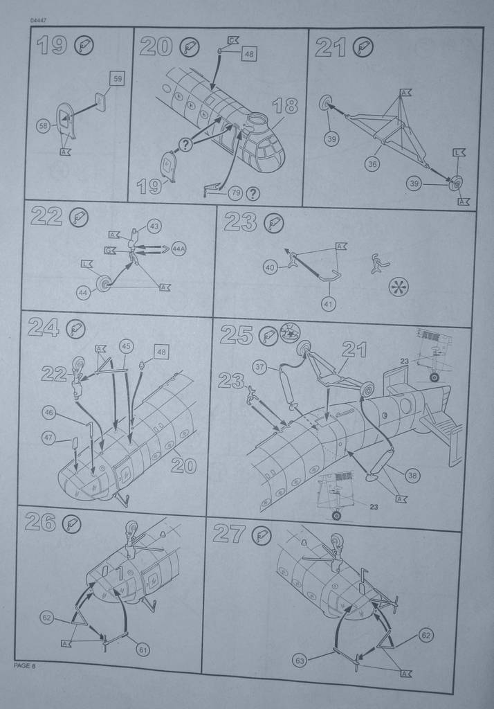 1/72 Boeing Vertol H-21C