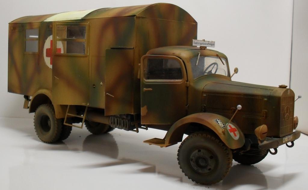Kfz.305/75 Sanitätsgerätekraftwagen, MB L4500A