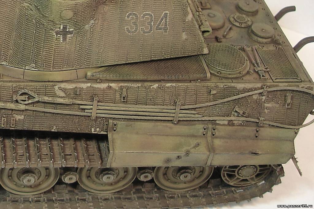 Pz.Kpfw.VI с башней Порше, Звезда