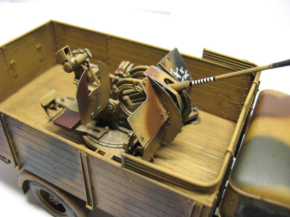 Opel Blitz with Flak 38 20мм Italeri 1/35