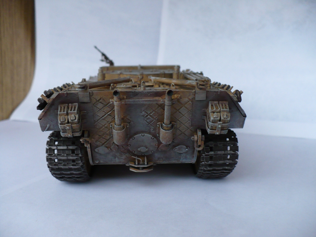 Bergepanther. flak 37