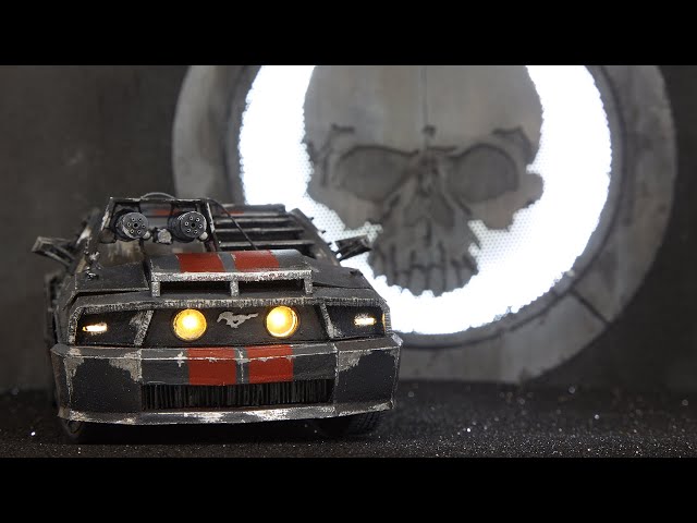 Frankenstein's Monster paper model, Scale 1/25