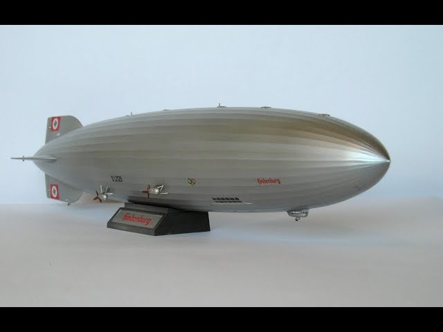 "Про модели". Модель дирижабля GINDENBURG. Rewell.