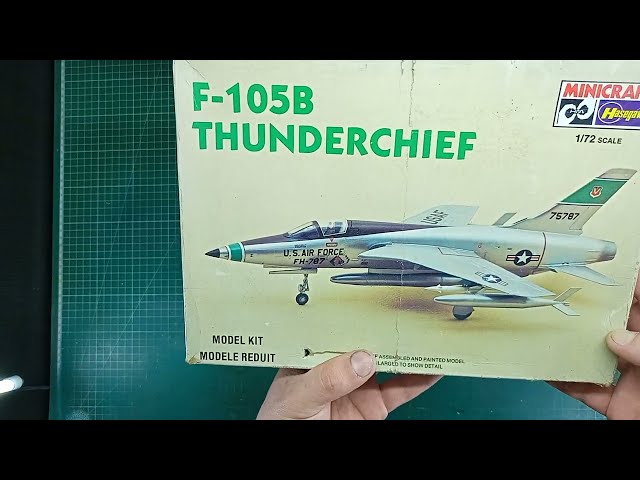 Обзор Republic F-105B Thunderchief от Minicraft/Hasegawa