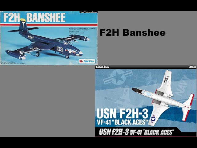 В мире моделизма выпуск 252 - McDonnell F2H Banshee