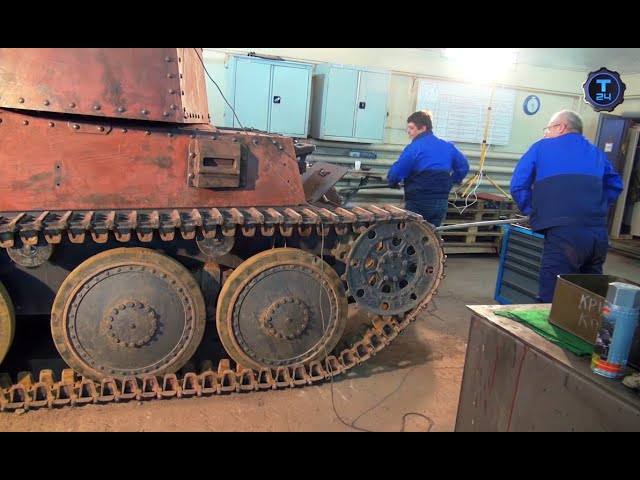 Танк Прага. Часть 2 | Реставраторы | Т24