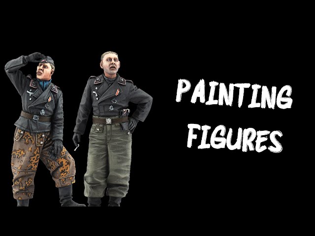 Как я покрасил свои первые фигуры | How I painted figures with zero experience