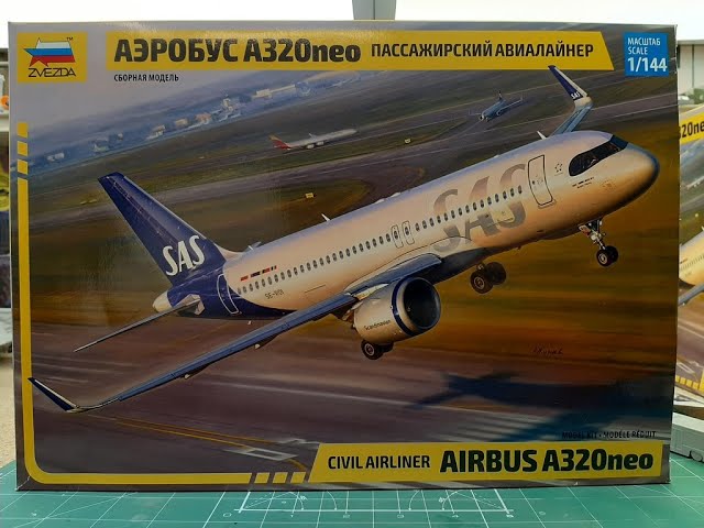 Звезда Аэробус А-320neo. Обзор набора для сборки