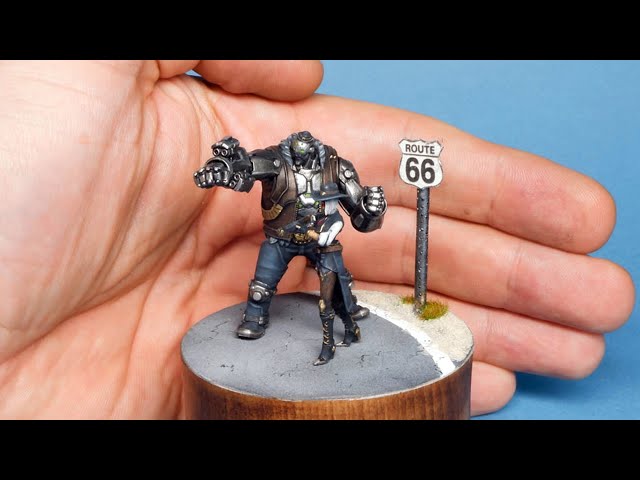 Виньетка по игре Овервотч с Эш и Бобом своими руками