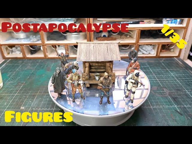 ФИГУРКИ СТАЛКЕРОВ, ПОСТАПОКАЛИПСИС, Evolution Miniatures 1/35