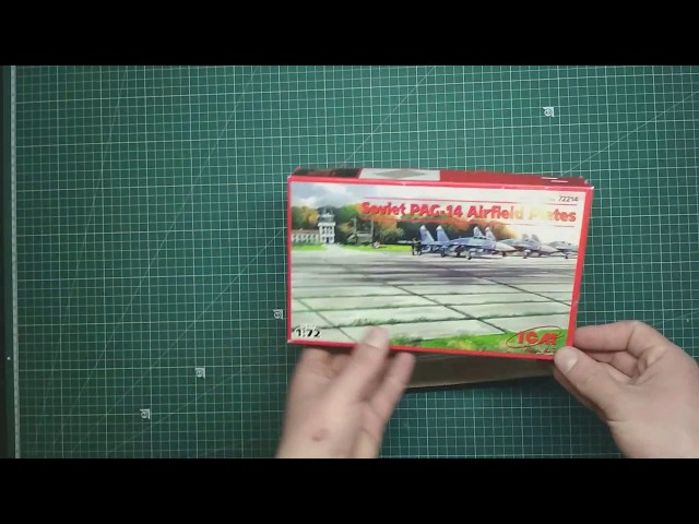 Обзор Аэродромных плит ПАГ-14 1:72 от ICM