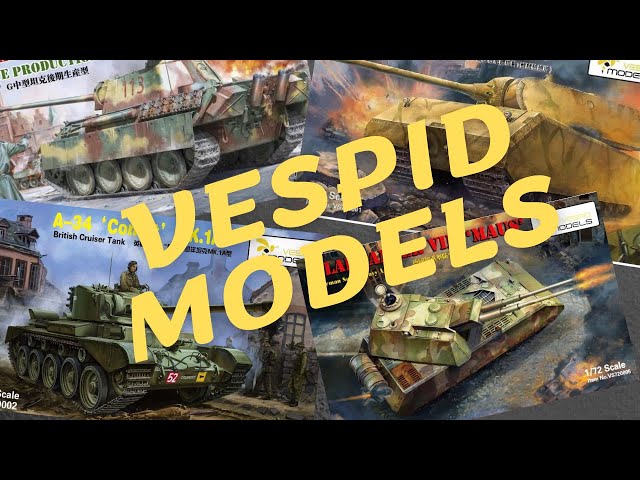 МОДЕЛИ ТАНКОВ от VESPID MODELS в масштабе 1/72.