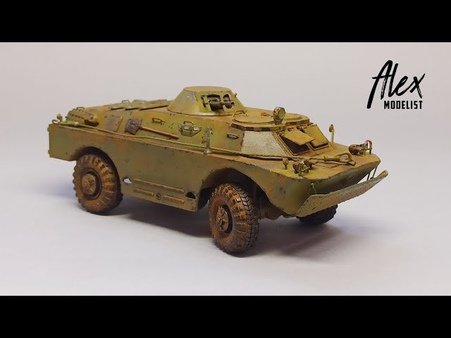 БРДМ 2 - СБОРКА, ПОКРАСКА