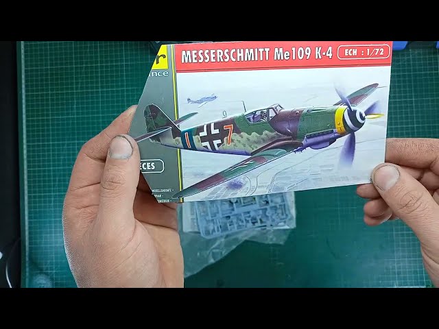 Обзор Messerschmitt Me-109K-4 от Heller