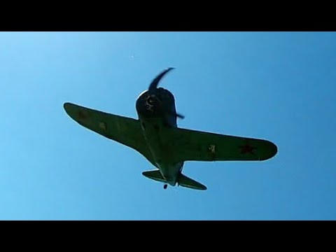 Поликарпов И-16 RC продолжение часть 2 / Polikarpov I-16 RC micro scale model airplane part #2