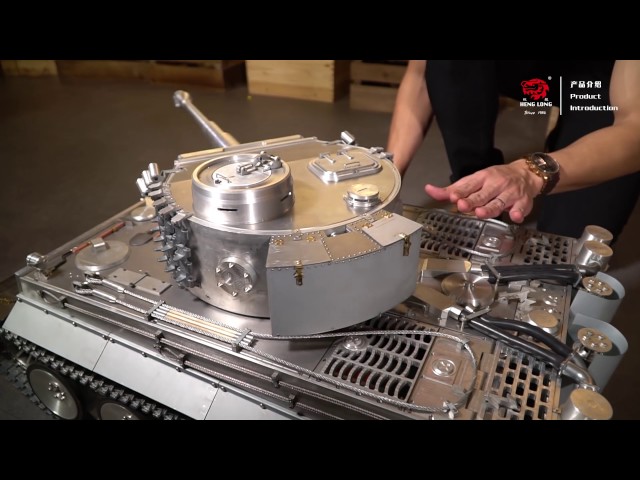 Радиоуправляемый танк Heng Long German Tiger I масштаб 1:8 RTR 2.4G - HL00X