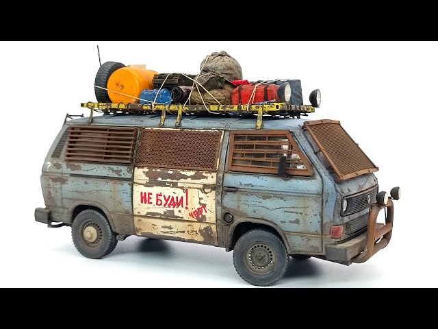 Volkswagen T3 Transporter, Postapocalypse, Takom 1/35