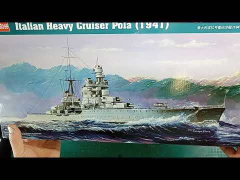 Обзор Italian heavy cruiser Pola от Hobbyboss