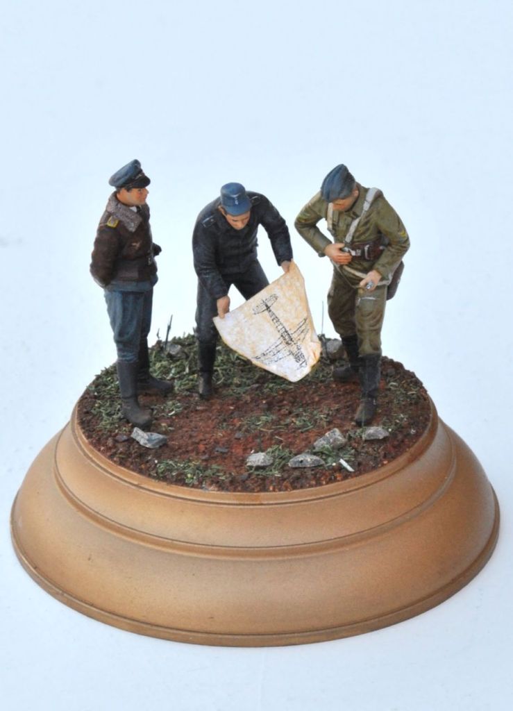 Немецкие пилоты и техники 1/48