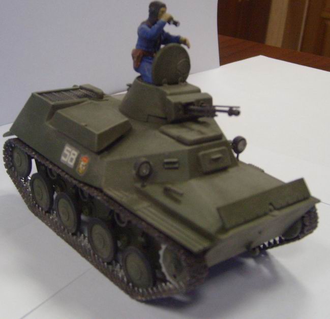 Т-40 и генерал РККА осень 1941 г