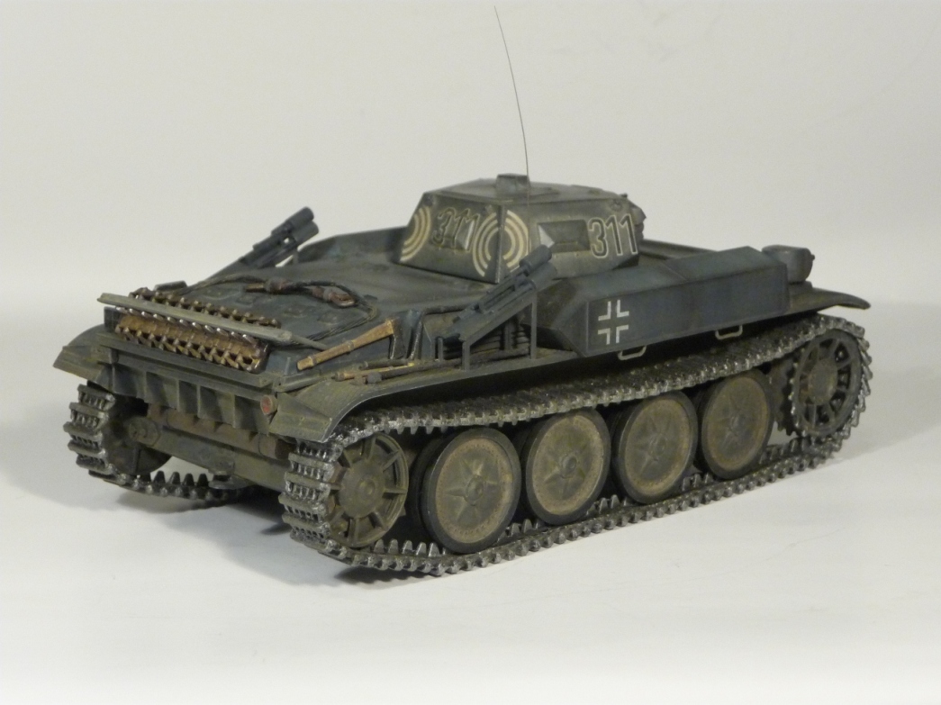 Огнемётный танк Pzkpfw II F (Flamingo)