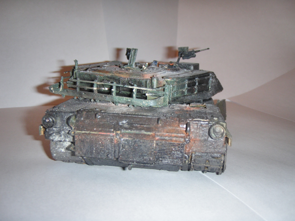 Уничтоженный АБРАМС