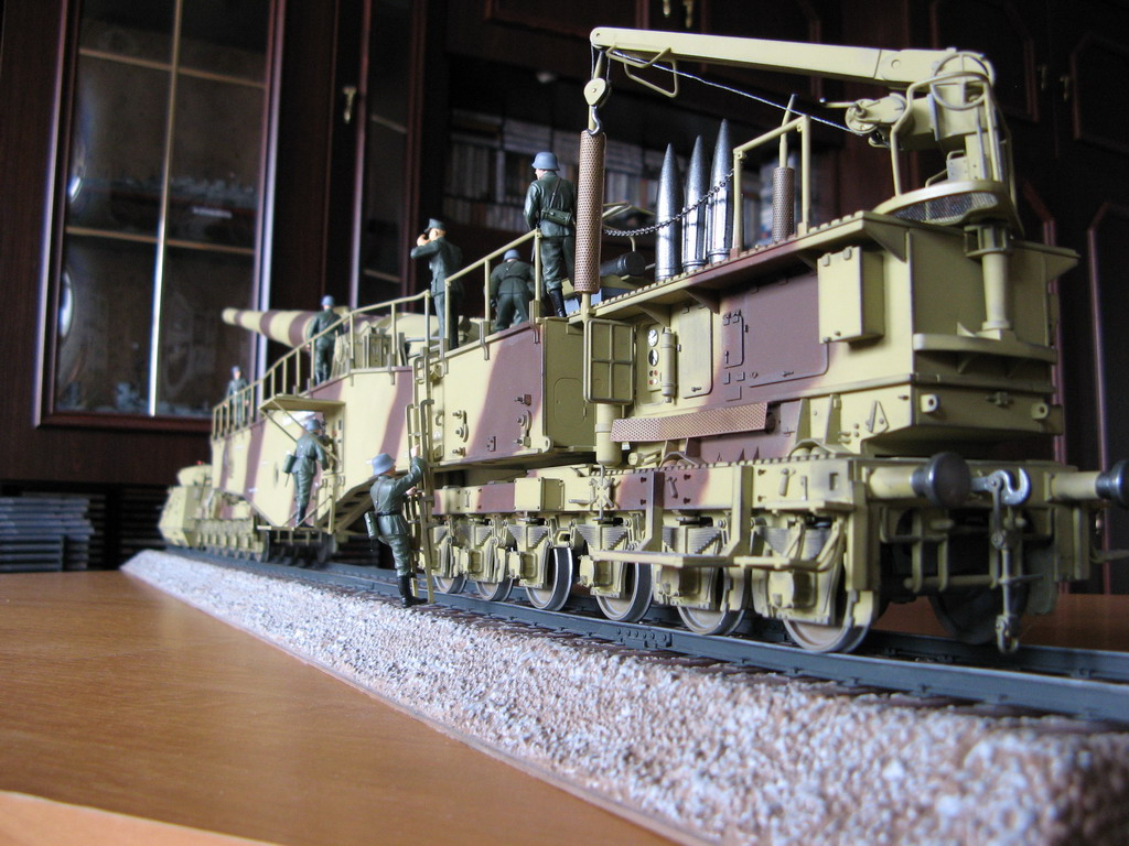 Leopold K5E 280-mm und Schwerer Artilleriewagen  1/35 Dragon