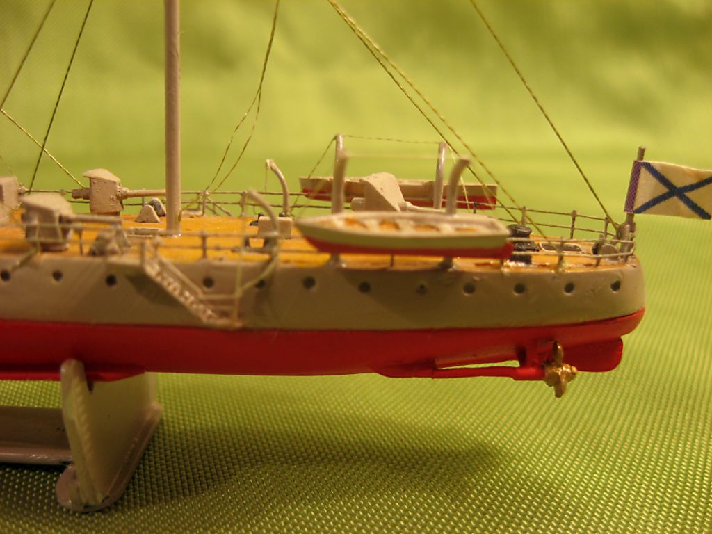 Модель канонерской лодки «Карс» в масштабе 1:400