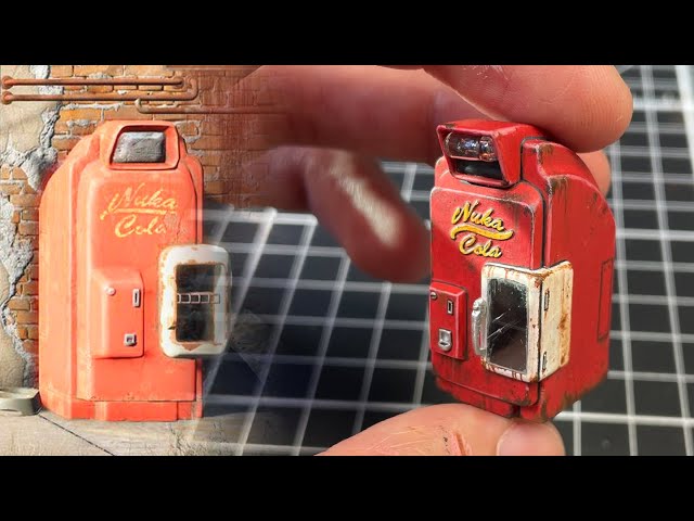 Fallout Nuka Cola Miniature Model
