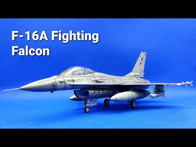 Истребитель F-16 , Kinetic model Kits, масштаб 1/48