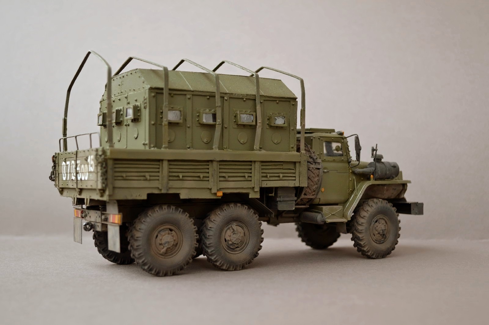 ЗВЕЗДА-В на базе Урал- 4320-01 — Каропка.ру — стендовые модели, военная ...
