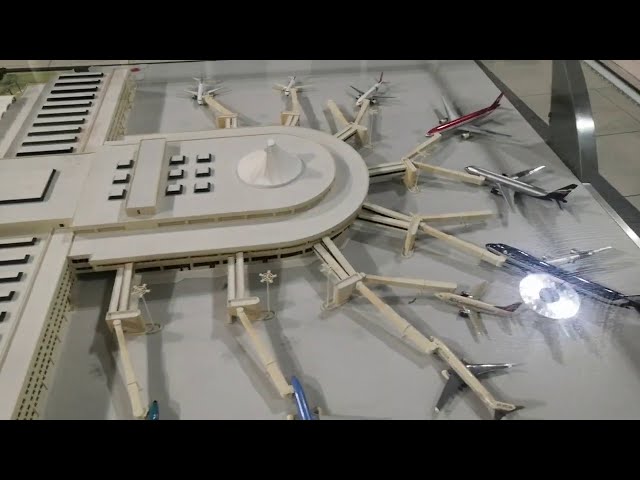 Макет международного аэропорта Анталья